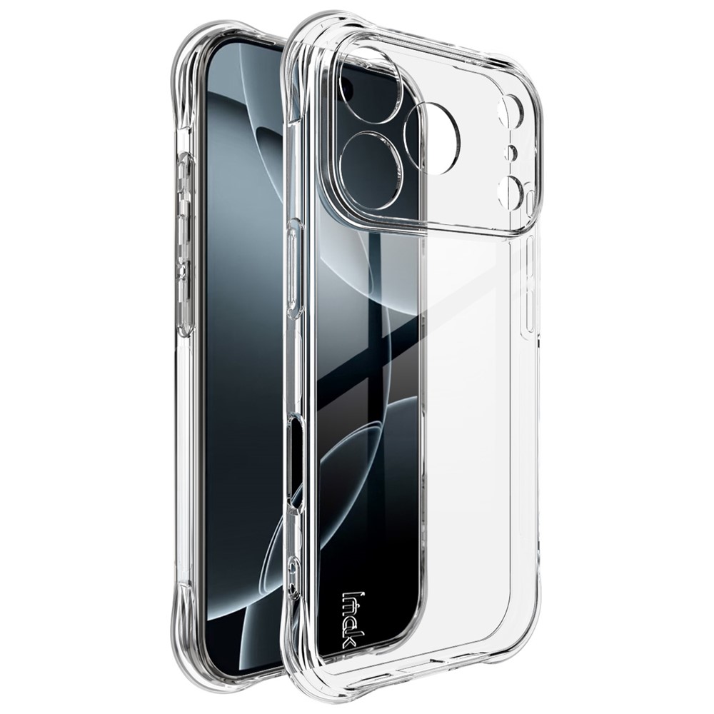 IMAK iPhone 17 Pro Skal TPU AirBag Shockproof Svart