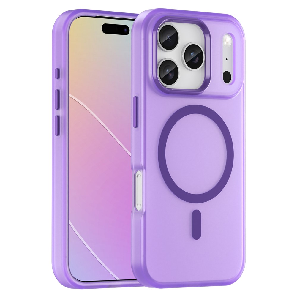 iPhone 17 Pro Skal MagSafe Hybrid Matt Lila