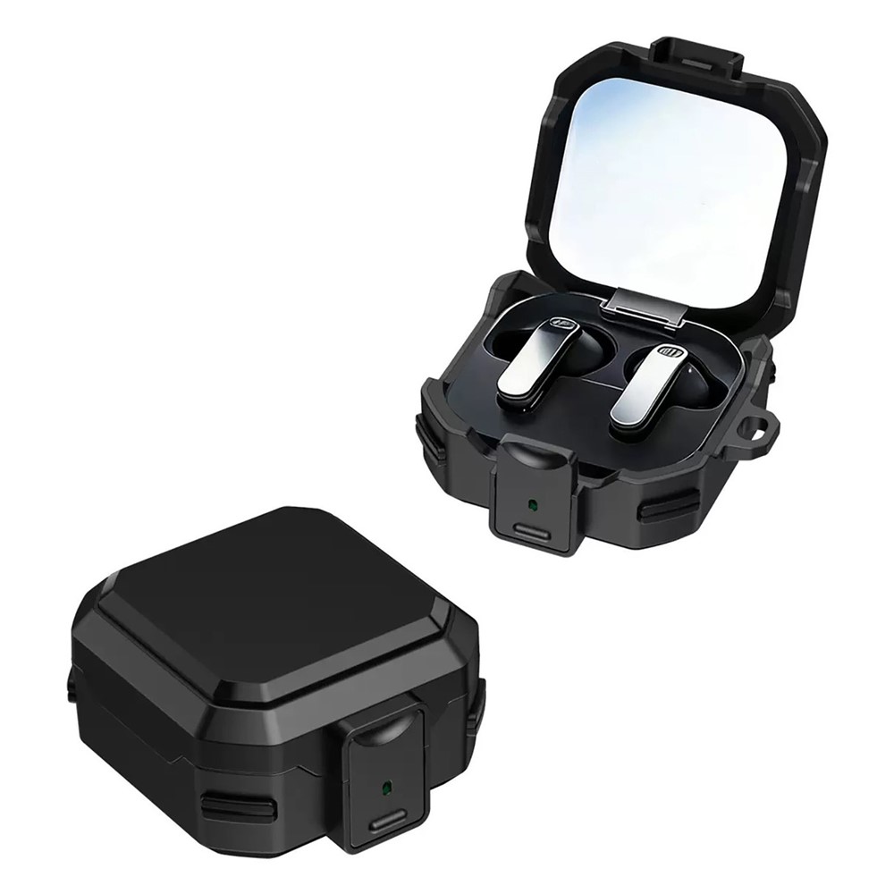 Samsung Galaxy Buds 4/4 Pro Skal Shockproof Hybrid Svart