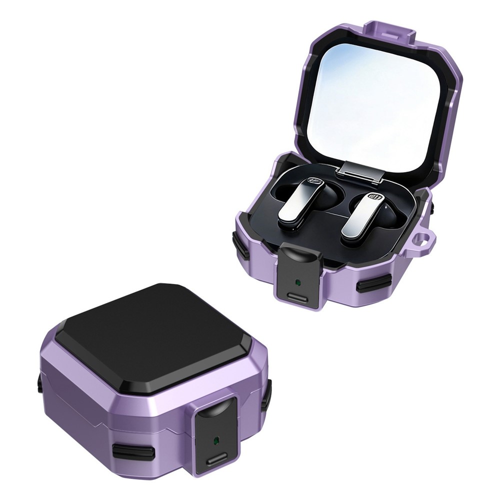 Samsung Galaxy Buds 4/4 Pro Skal Shockproof Hybrid Lila