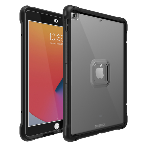 OtterBox UnlimitED Kickstand Skal Med Skrmskydd Fr iPad 10.2 Svart
