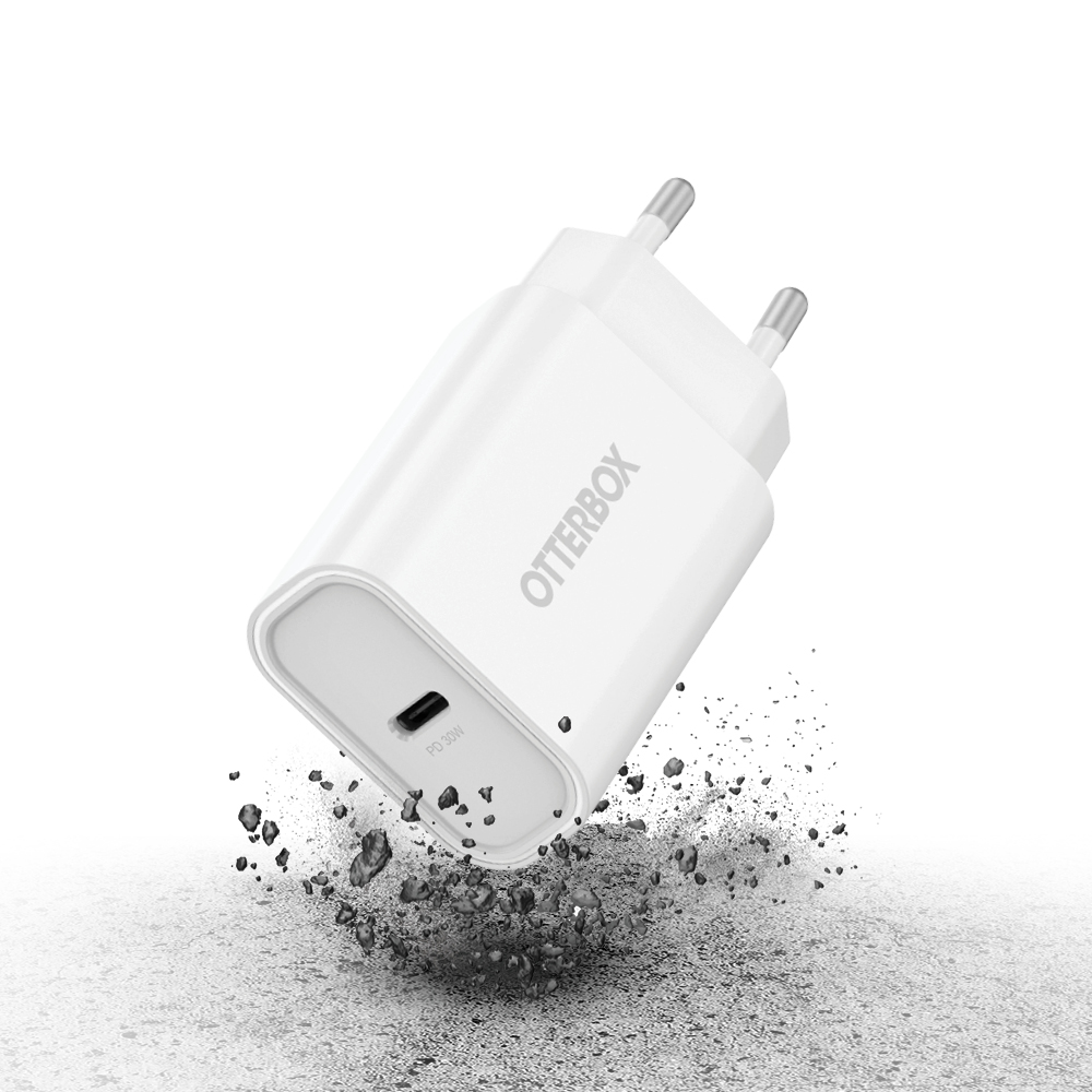 OtterBox 30W USB-C PD Väggladdare Vit