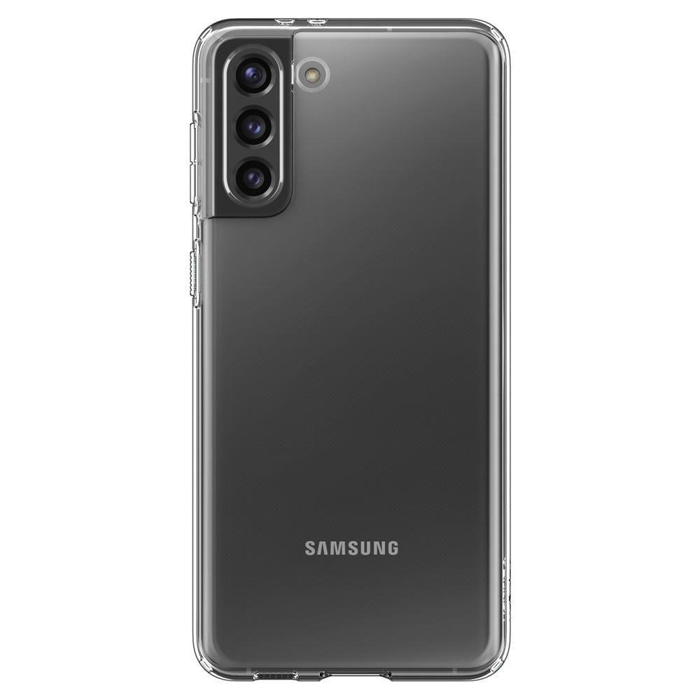 Samsung Galaxy S21 - Spigen Liquid Crystal Skal - Transparent