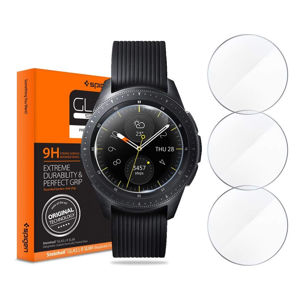 Köp 3Pack Spigen Härdat glas Galaxy Watch 42 mm