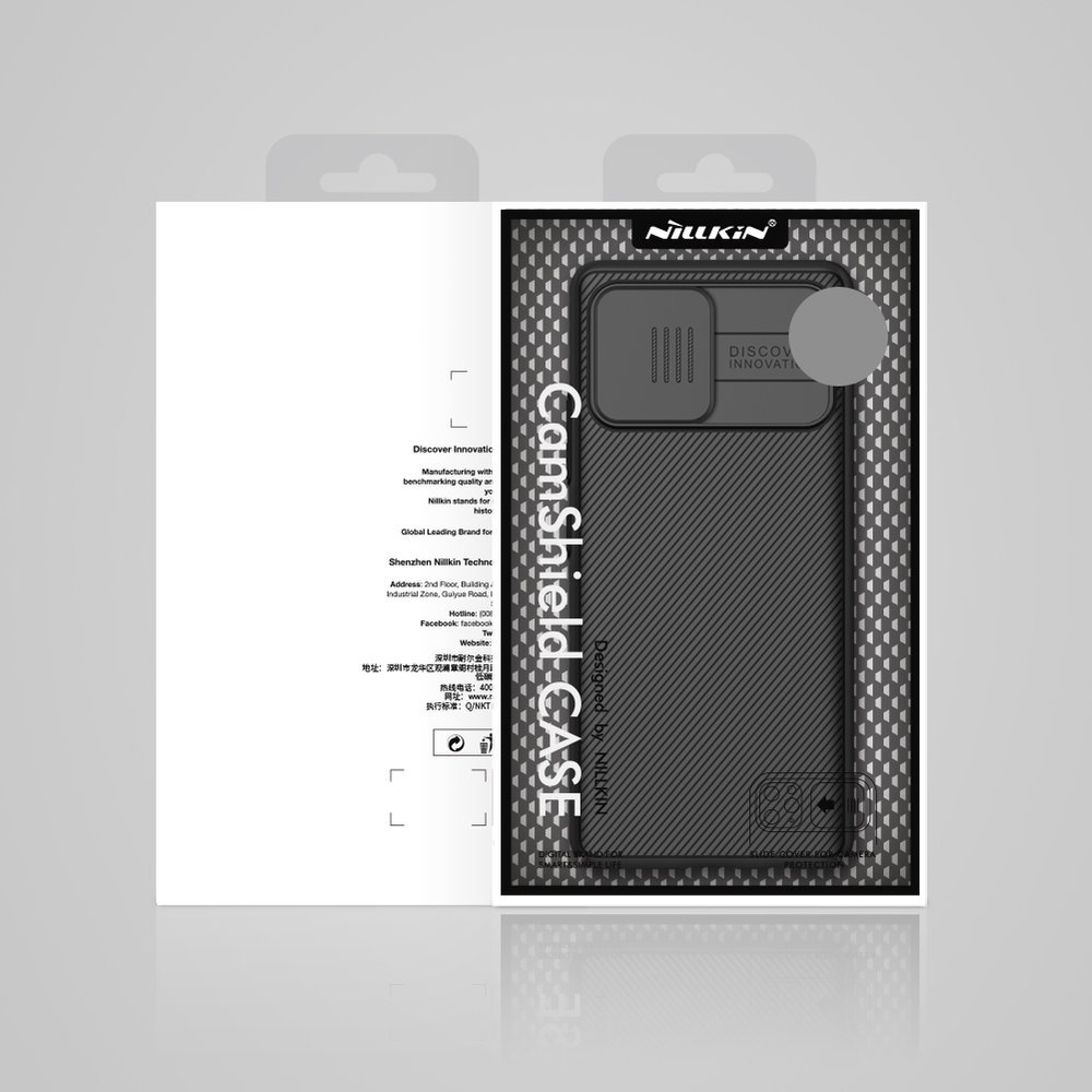 Samsung Galaxy A42 - NILLKIN CamShield Pro Skal - Svart