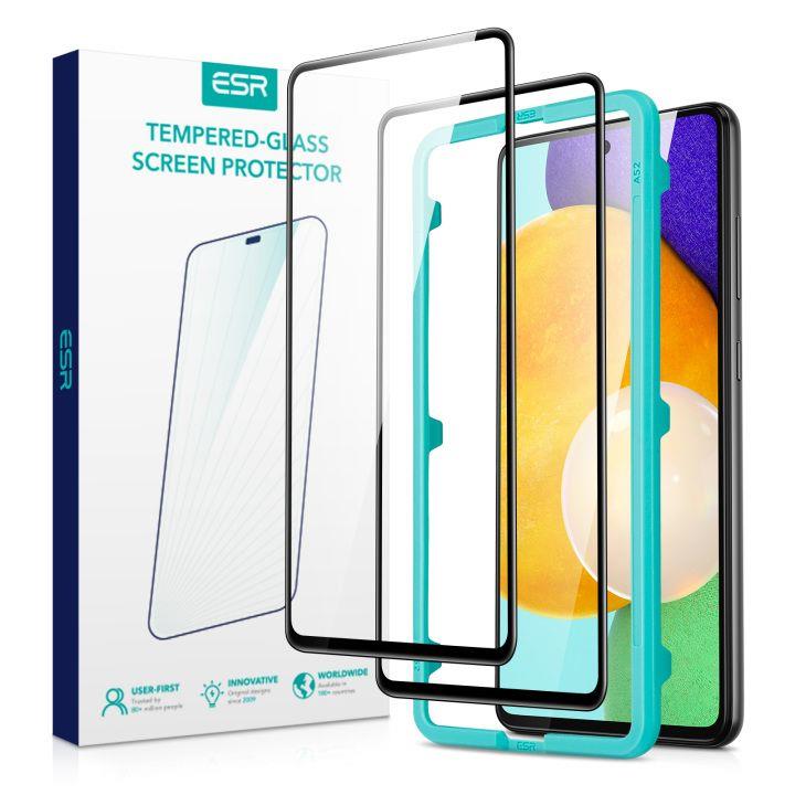 ESR 2-PACK Heltäckande 3D Skärmskydd I Härdat Glas Samsung Galaxy A52 / A52s