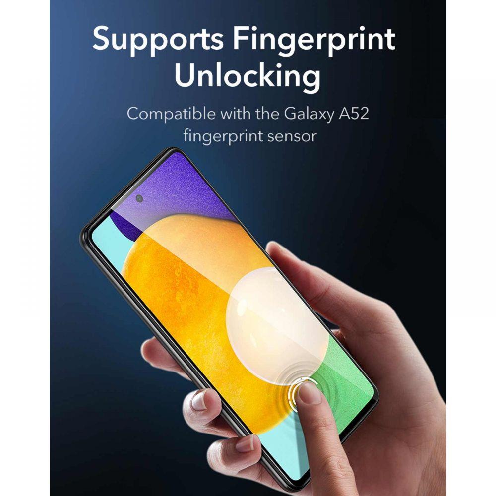 ESR 2-PACK Heltäckande 3D Skärmskydd I Härdat Glas Samsung Galaxy A52 / A52s