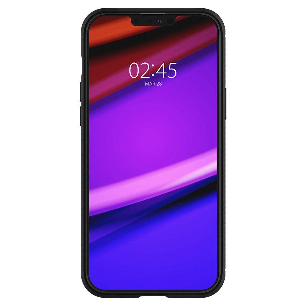 iPhone 13 Pro Max - Spigen Rugged Armor Skal - Matt Svart