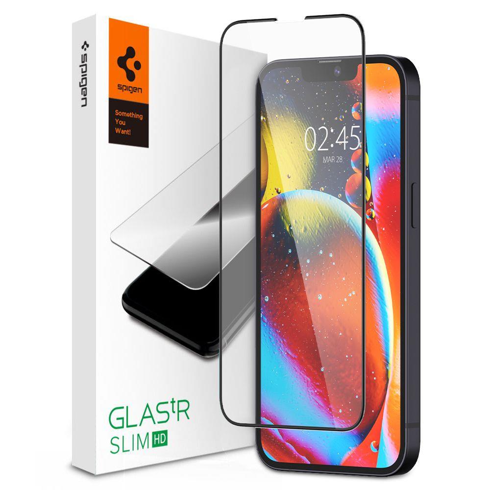 Spigen iPhone 15 Plus / 14 Plus / 13 Pro Max Glas.tR Slim Skärmskydd