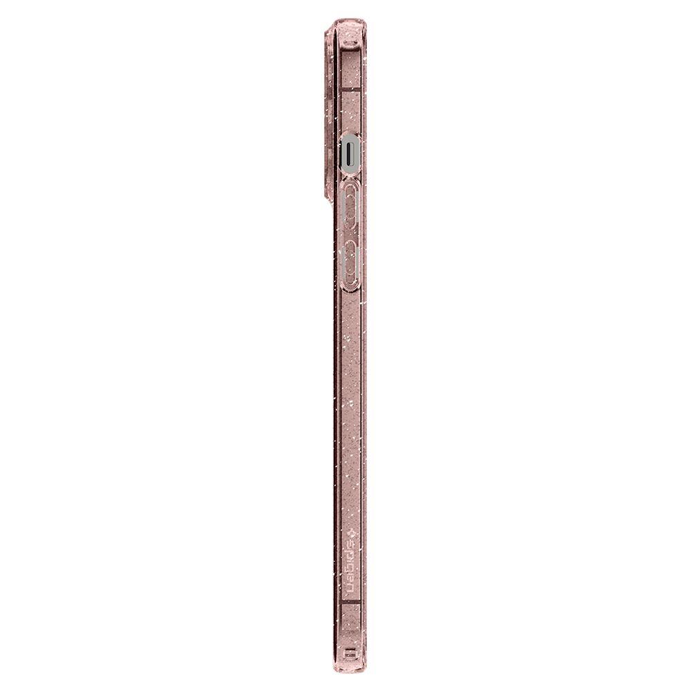 Spigen iPhone 13 Pro Max Skal Liquid Crystal Glitter Ros