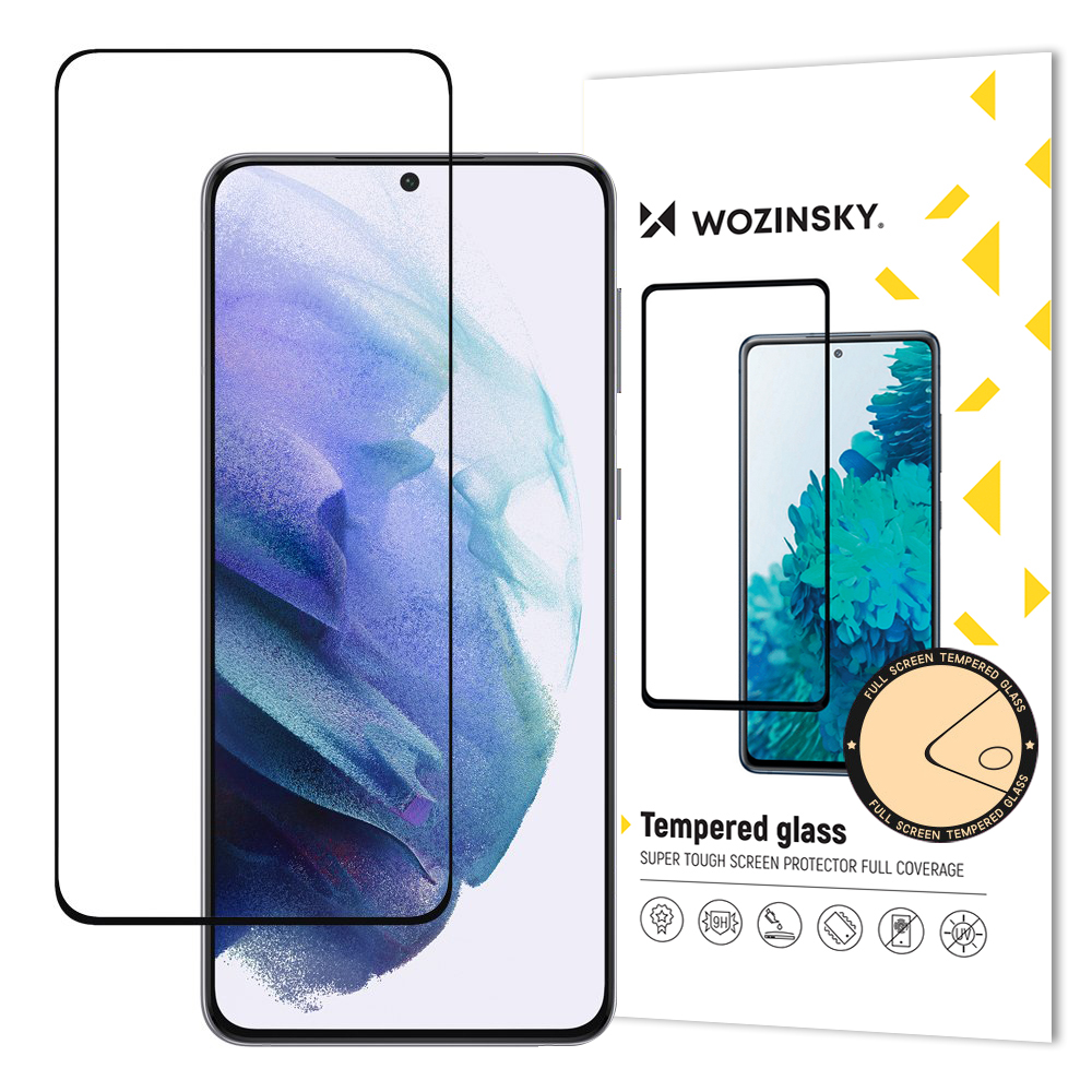 Wozinsky Samsung Galaxy S22 Plus Skrmskydd Heltckande Hrdat Glas