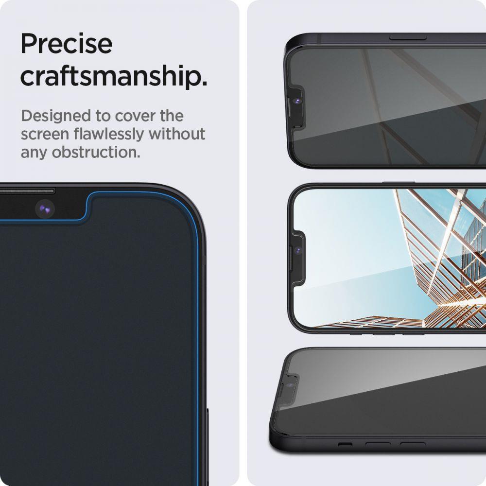 Spigen iPhone 14 Plus / 13 Pro Max Slim Glas.tR Hrdat Glas Privacy