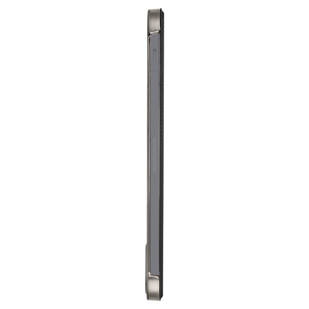 Spigen iPad Mini (2021) Fodral Liquid Air Folio Svart