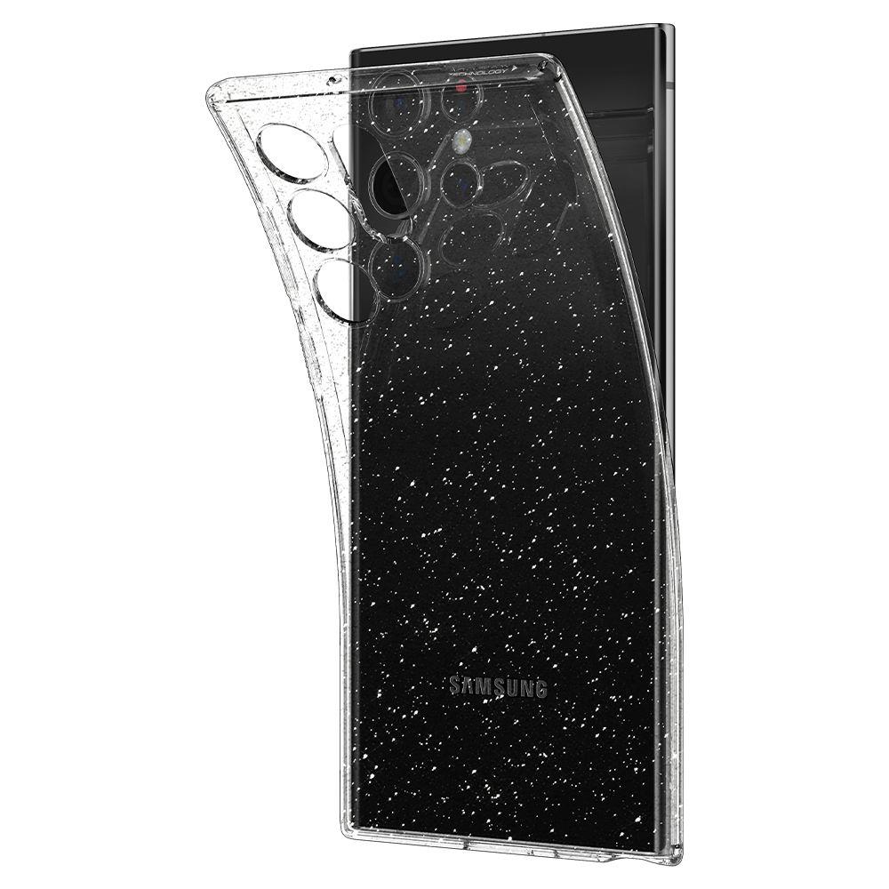 Spigen Samsung Galaxy S22 Ultra Skal Glitter Liquid Crystal