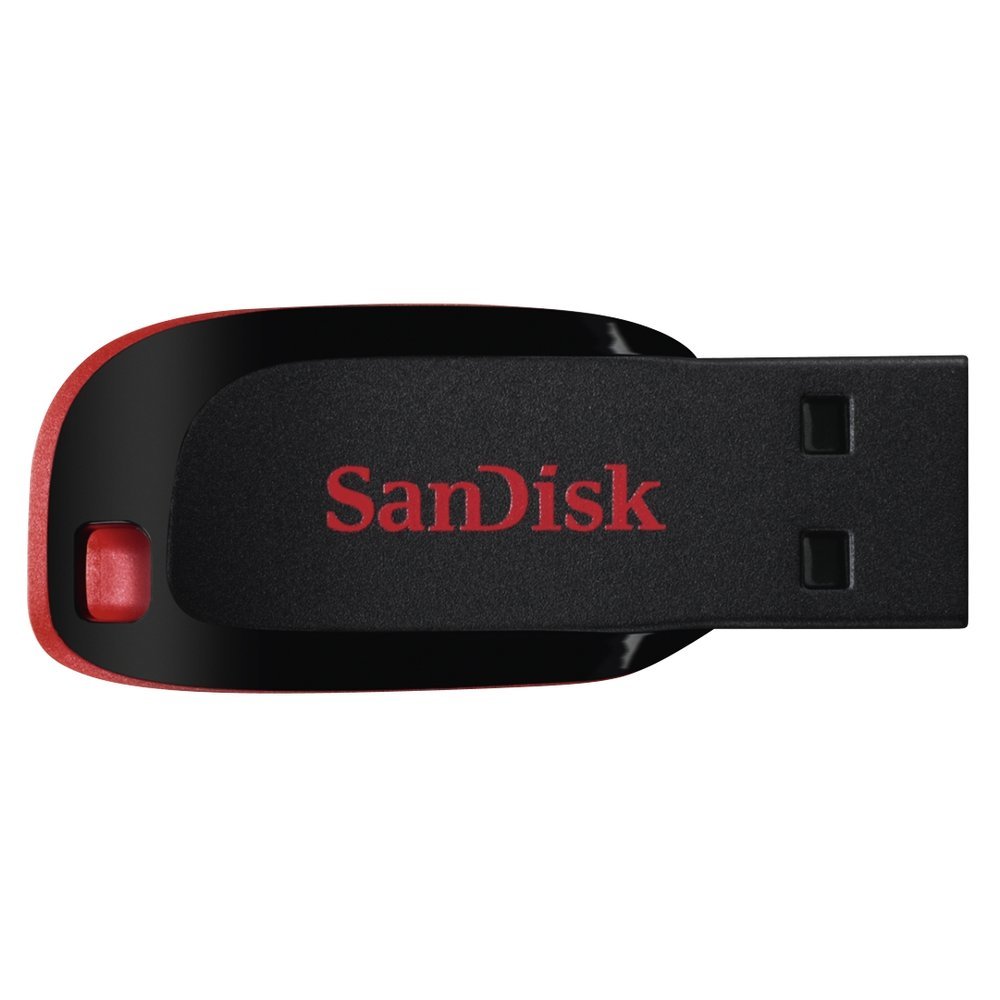 SanDisk SanDisk Cruzer Blade USB Minneskort - 32 GB - Teknikhallen.se