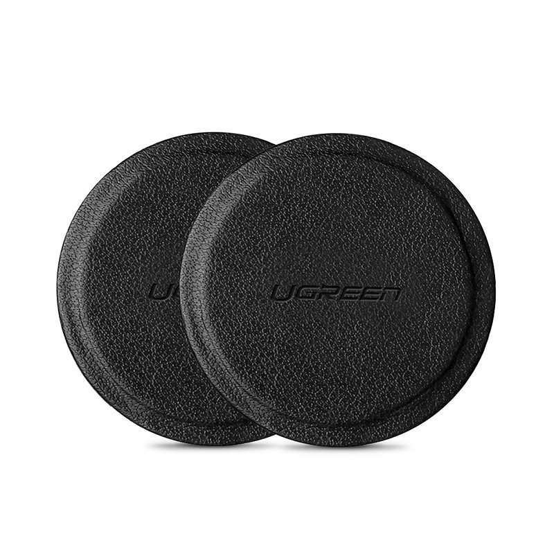 Ugreen 2x Metallplatta För Magnetisk Bilhållare - Svart