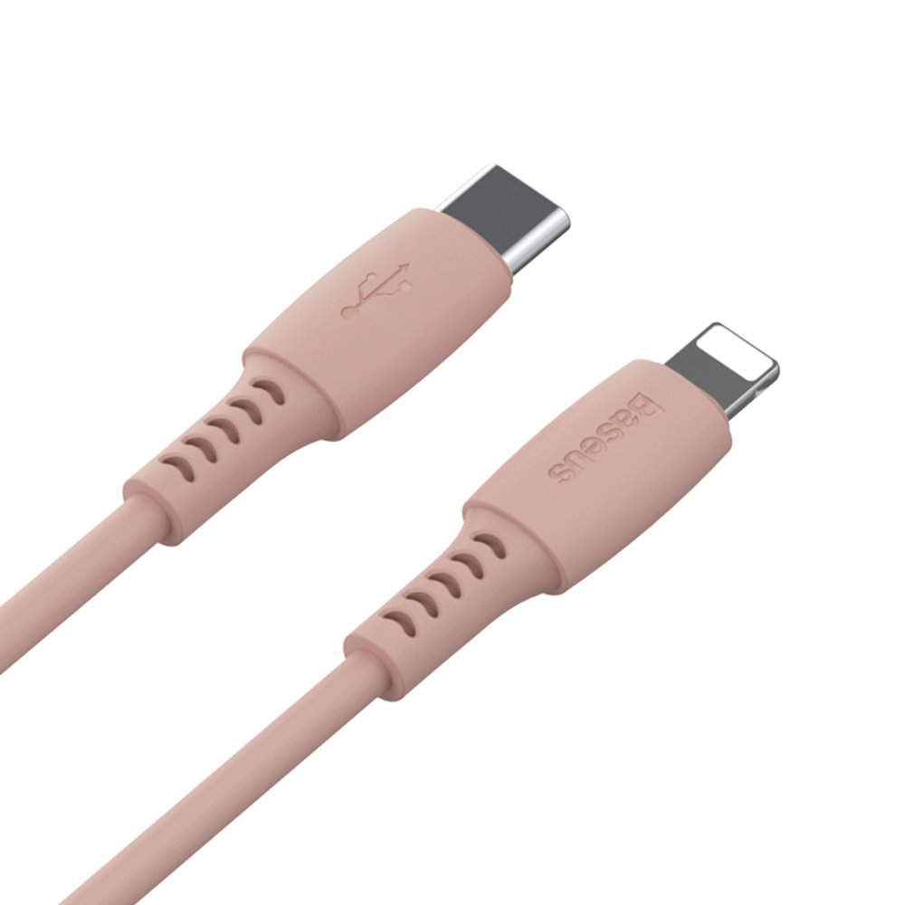 Baseus 1.2m 18W USB-C PD - Lightning Kabel - Rosa