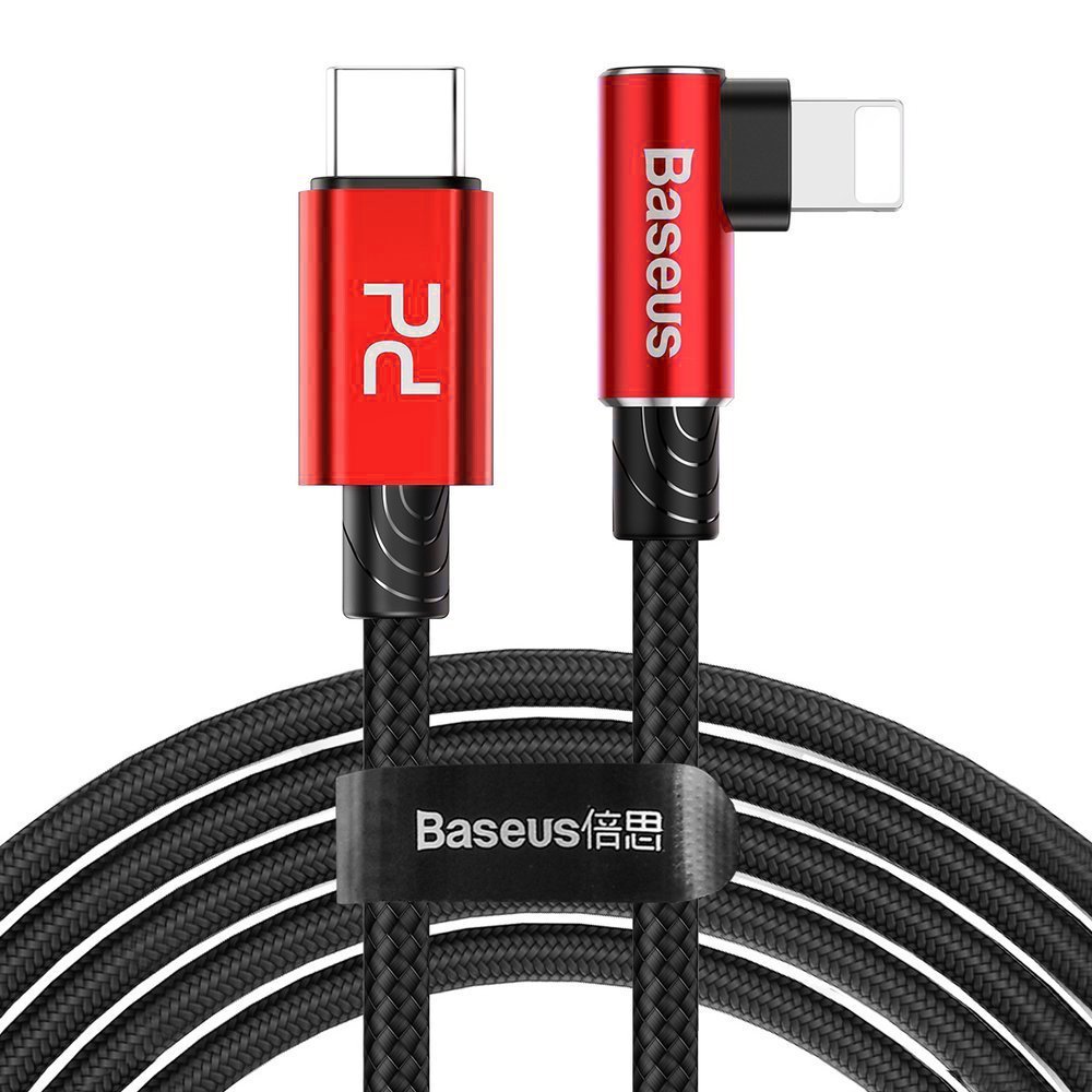 Baseus MVP Elbow 2m 18W USB-C - Lightning PD - Rd