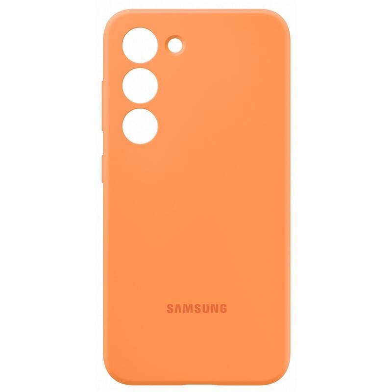 Samsung Galaxy S23 Skal Silicone Orange