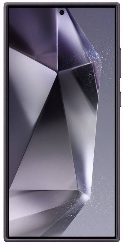 Samsung Galaxy S24 Ultra Skal Vegan Leather Dark Violet