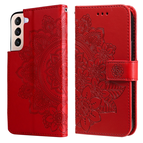 Samsung Galaxy S22 Fodral Mandala Blomma Rd