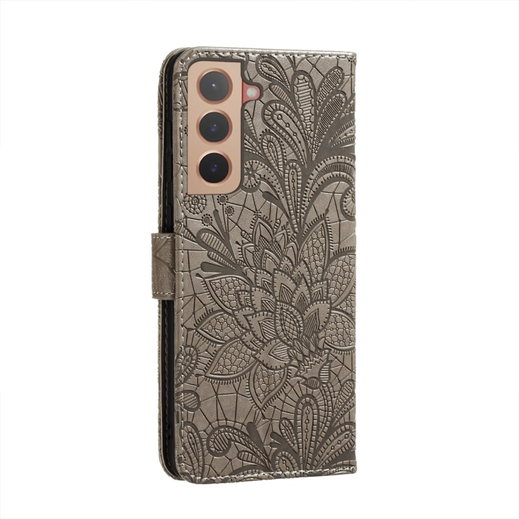Samsung Galaxy S22 Fodral Flower Textur Gr