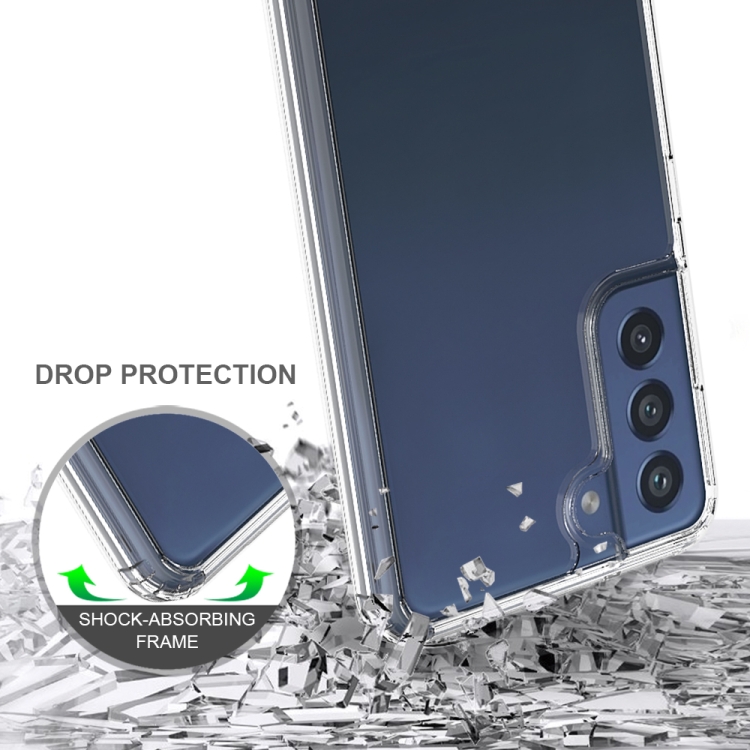 Samsung Galaxy S21 FE Skal Akryl/TPU Shockproof Svart