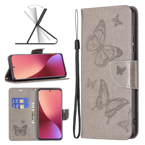 Xiaomi 12 Fodral Tryck Butterfly Gr