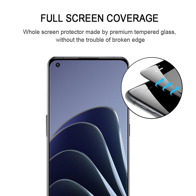 OnePlus 10 Pro 5G Skrmskydd Heltckande Glas