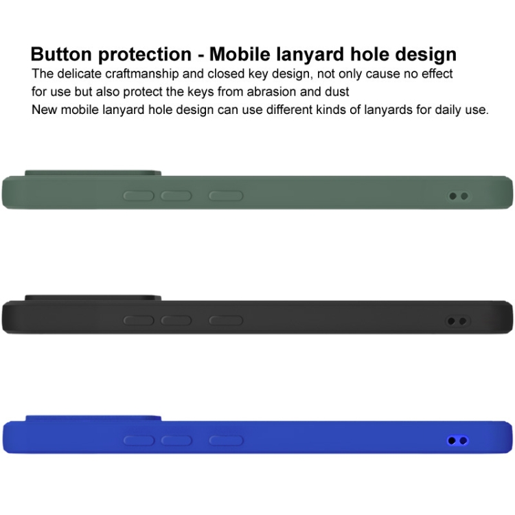 IMAK OnePlus 10 Pro 5G Skal Skin Touch Svart