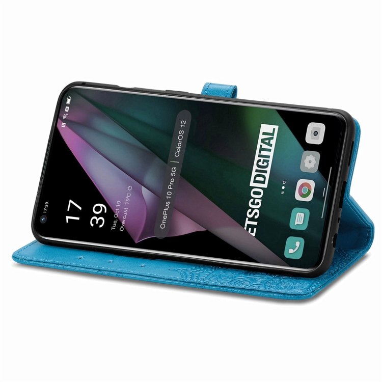 OnePlus 10 Pro 5G Fodral Mandala Lder Bl