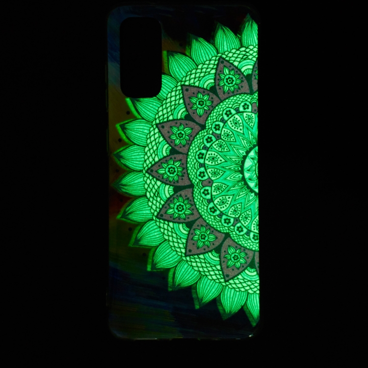 Samsung Galaxy A33 5G Skal Glow-in-dark Mandala Blomma