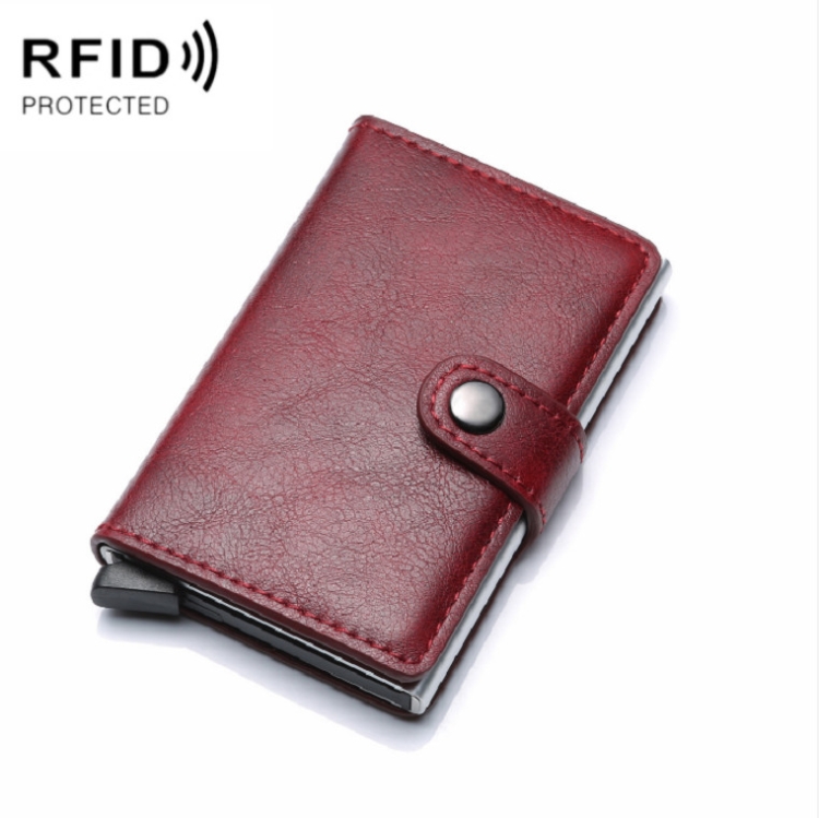 RFID Aluminium Skyddande Kortfodral Vinrd