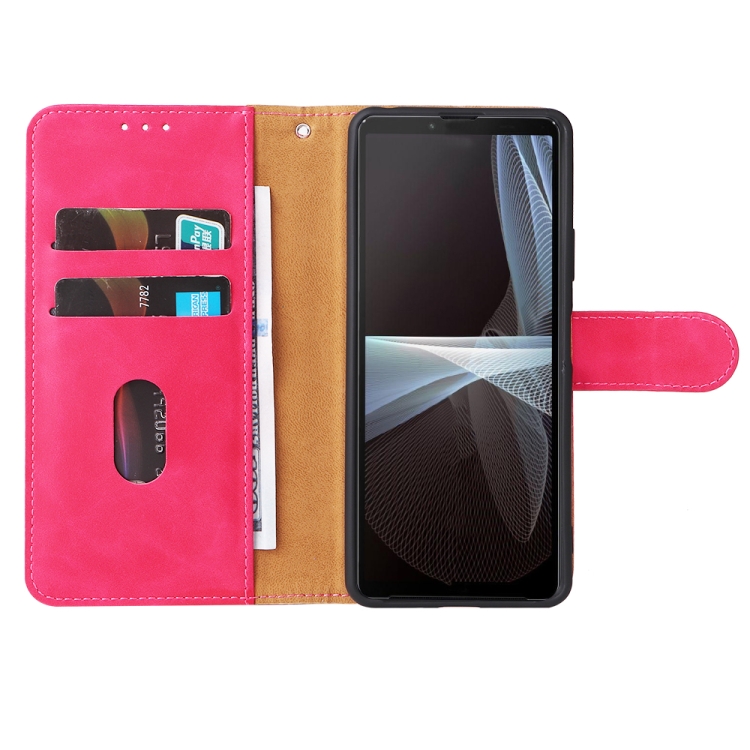 Sony Xperia 10 IV Fodral Skin Touch Rosa