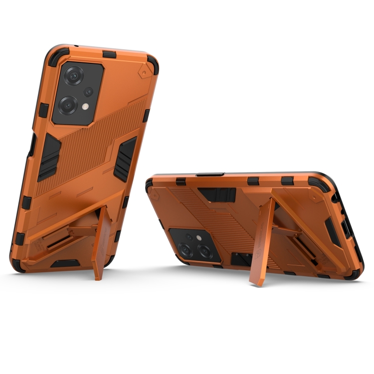 OnePlus Nord CE 2 Lite 5G Skal Hybrid Armor Kickstand Orange
