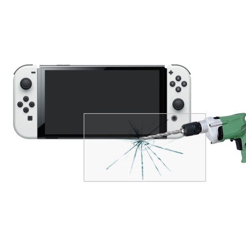 Nintendo Switch OLED Skrmskydd Hrdat Glas