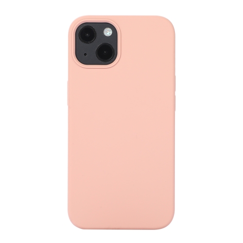 iPhone 14 Pro Max Skal Liquid Silikon Sand Pink