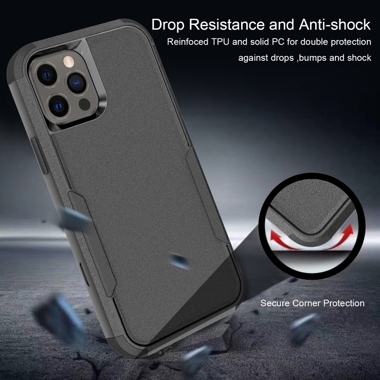 iPhone 14 Pro Max Skal Shockproof Hybrid Svart