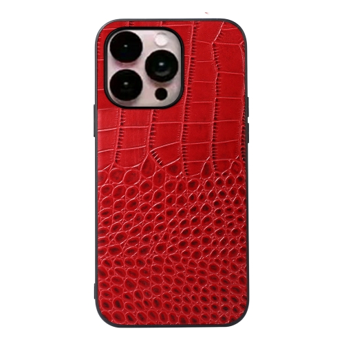 iPhone 14 Pro Max Skal Krokodil Textur Rd