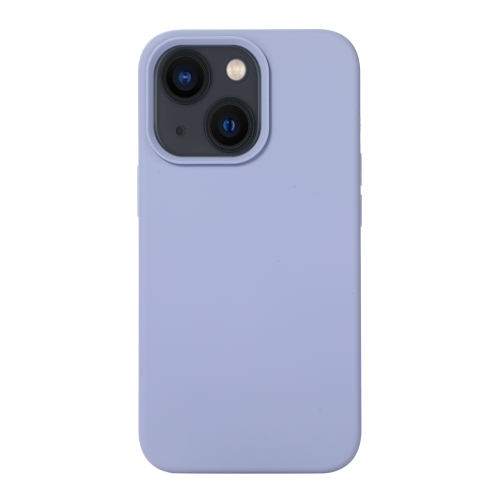 iPhone 14 Skal Liquid Silikon Lavender Gr