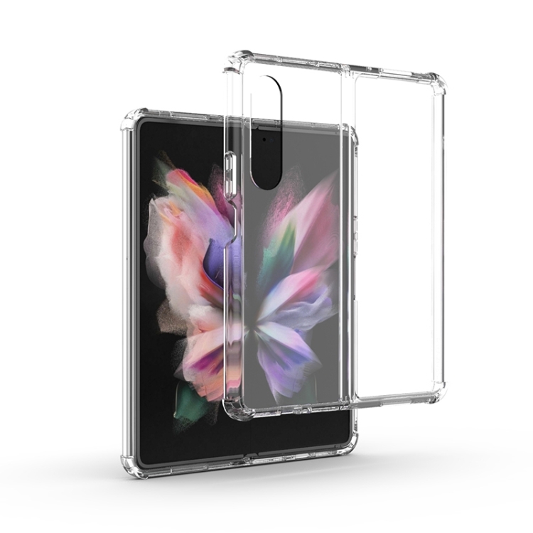 Galaxy Z Fold 4 Skal Shockproof Akryl Transparent