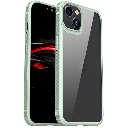 IPAKY iPhone 14 Skal Shockproof Hybrid Grn