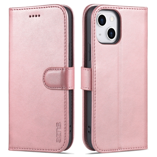 AZNS iPhone 14 Plus Fodral Skin Touch Roséguld