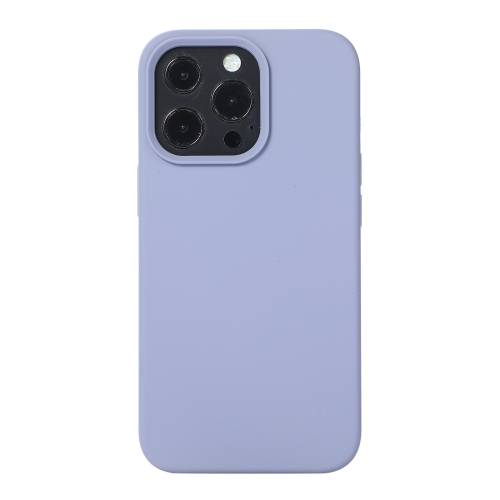 iPhone 14 Pro Skal Liquid Silikon Lavender Gr