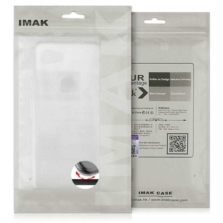 IMAK Galaxy Z Flip 3 Skal Shockproof Airbag Transparent