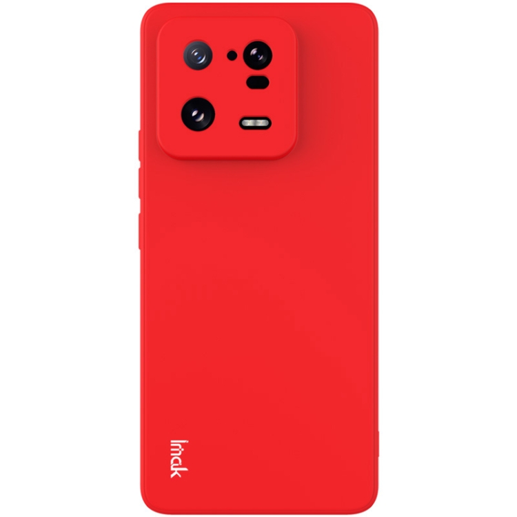 IMAK Xiaomi 13 Pro 5G Skal Skin Touch Röd