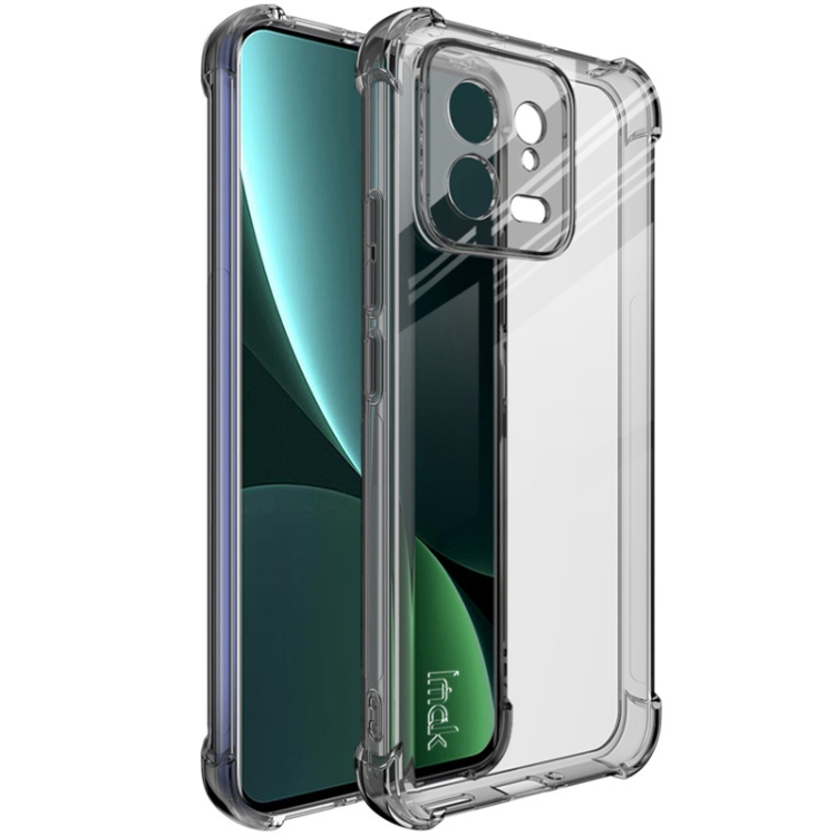 IMAK Xiaomi 13 5G Skal Shockproof TPU Tonad Svart