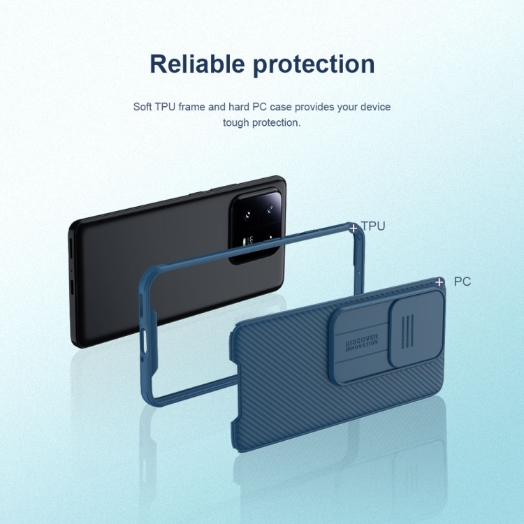 NILLKIN Xiaomi 13 Pro 5G Skal CamShield Pro Svart