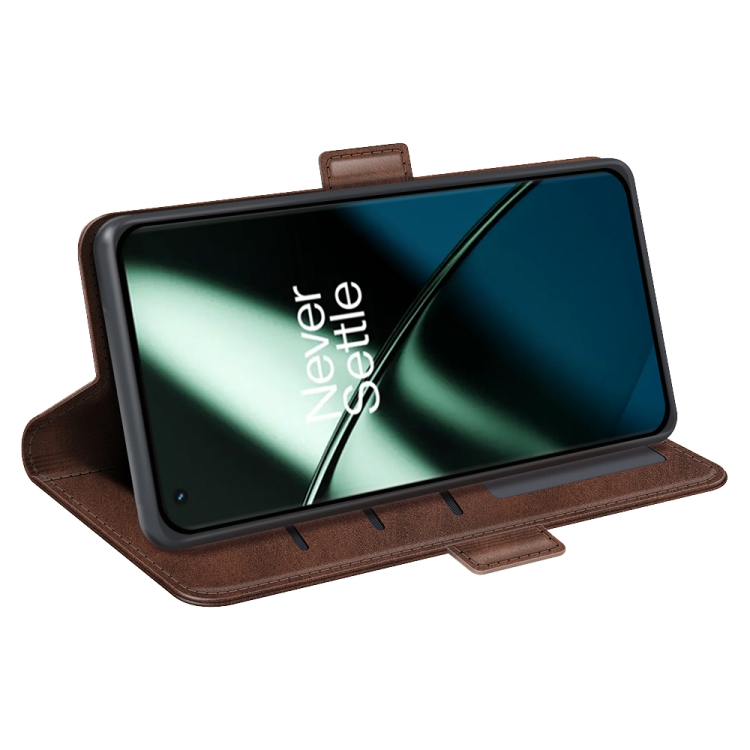 OnePlus 11 5G Fodral Magnetisk Stngning Brun