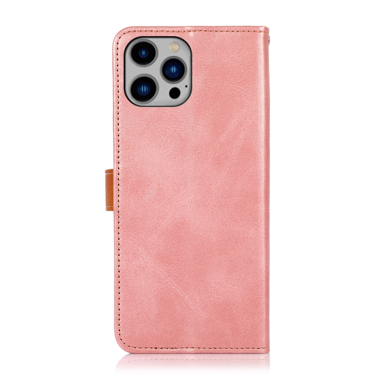 KHAZNEH iPhone 15 Pro Max Fodral Dual-Color Rosa